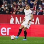 Diego Carlos con el Sevilla.