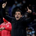 El técnico del FC Barcelona, Xavi Hernández