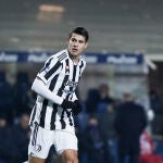 Álvaro Morata con la Juventus.