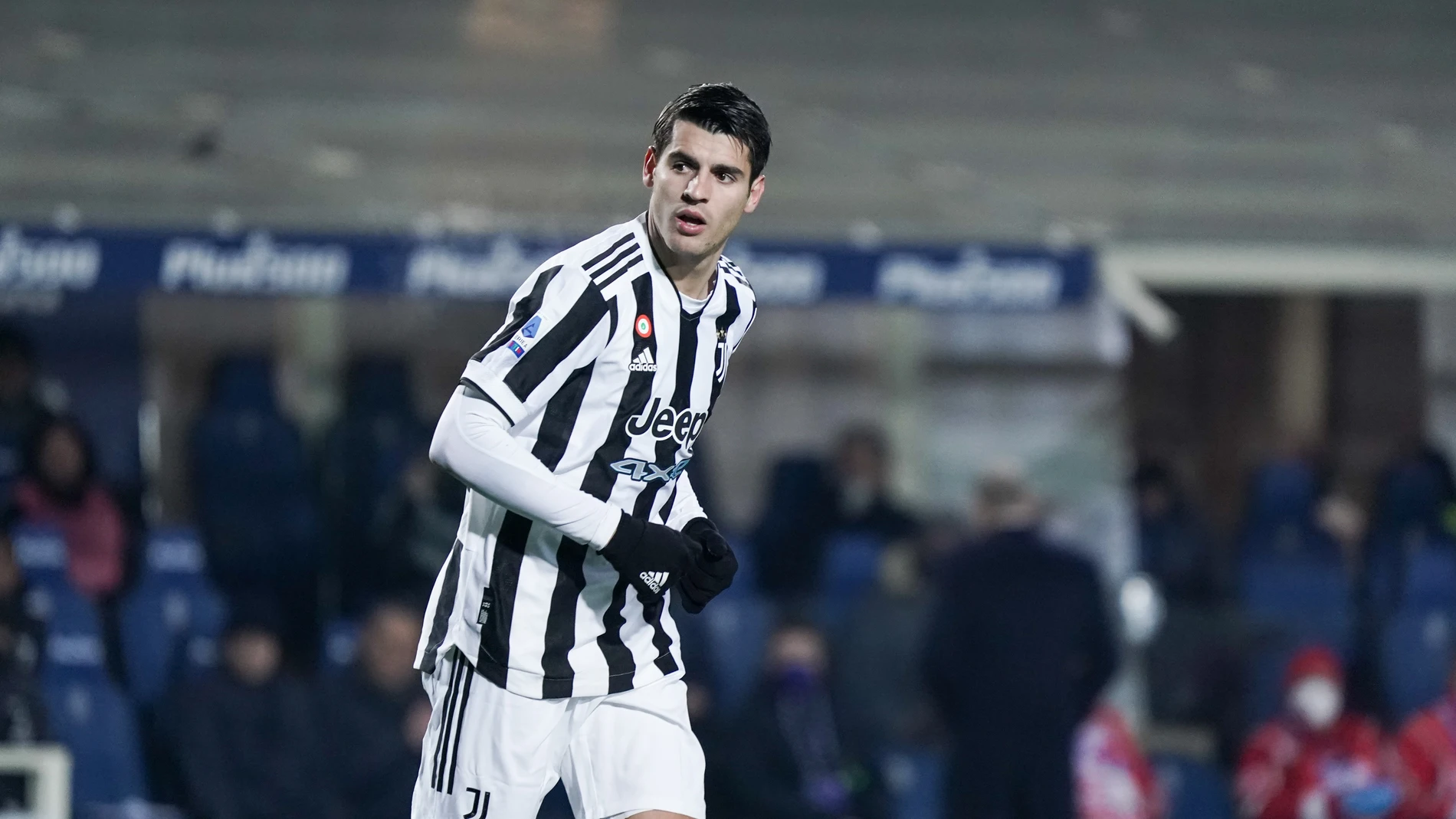 Álvaro Morata con la Juventus.