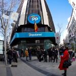 Sede del PP en la calle Génova de Madrid
