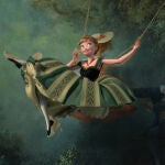 Escena de "Frozen" donde se imita la obra de Fragonard
