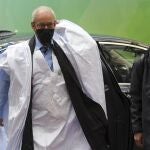 Brahim Ghali, en la reciente cumbre de la UE con los países africanos celebrada en Bruselas el pasado febrero