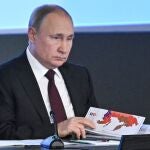 Vladimir Putin, presidente de Rusia