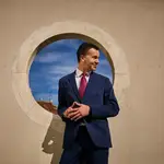 El portavoz del PSOE en el Congreso, Héctor Gómez, durante la entrevista con La Razón