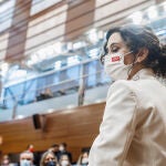 La presidenta de la Comunidad de Madrid, Isabel Díaz Ayuso
