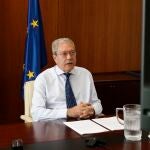 El consejero de Transformación Económica, Industria, Conocimiento y Universidades, Rogelio Velasco. JUNTA DE ANDALUCÍA