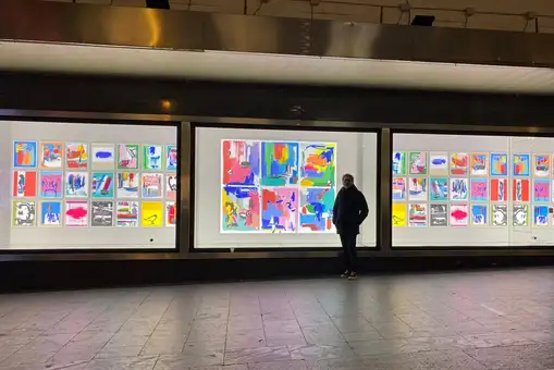 Los escaparates de El Corte Inglés de Madrid se convierten en “Una ventana al arte” Los escaparates de El Corte Inglés de Madrid se convierten en “Una ventana al arte”