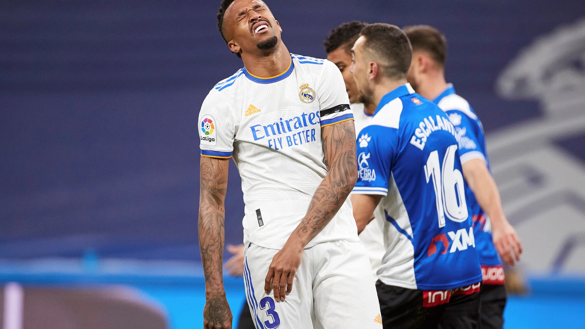 Militao se lamenta por una ocasión perdida
