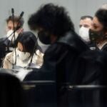 Un abogada durante una de las sesiones de un juicio
