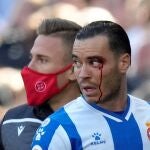 Raúl De Tomás con el Espanyol. EFE/Enric Fontcuberta