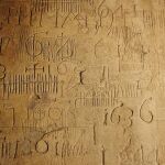 Grafiti encontrado en un desván de Solsona