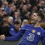 Christian Pulisic con el Chelsea.