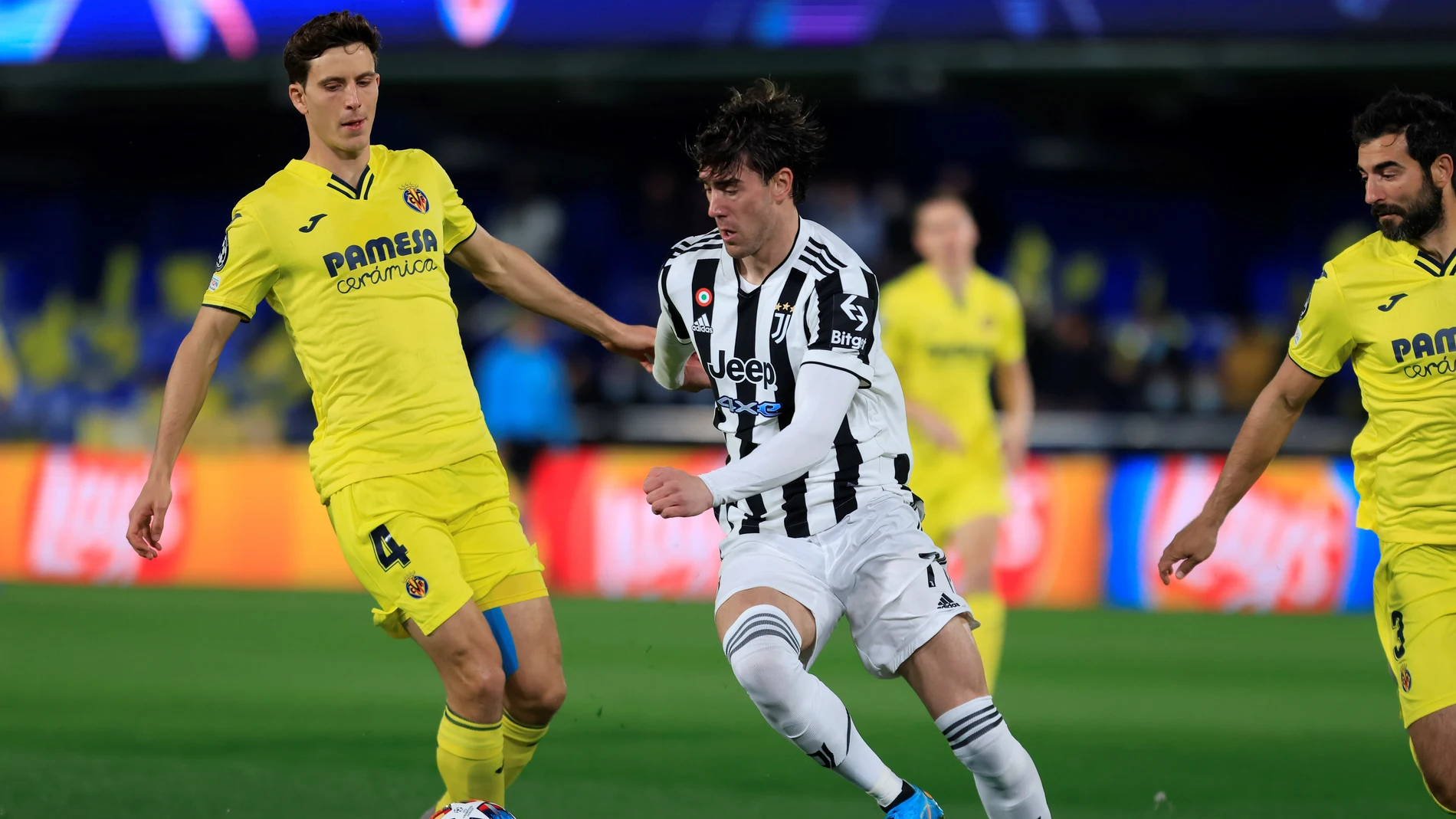El delantero serbio de la Juventus Dusan Vlahovic. EFE/Domenech Castelló