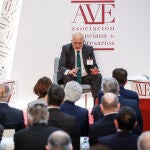 El presidente de Mercadona, Juan Roig, interviene en la clausura de la Asamblea General de la Asociación Valenciana de Empresarios