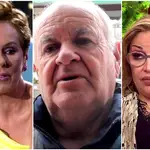 Rocío Carrasco, Antonio Carrasco y Raquel Mosquera