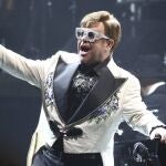 Elton John, ayer en el Madison Square Garden. (Photo by Greg Allen/Invision/AP)