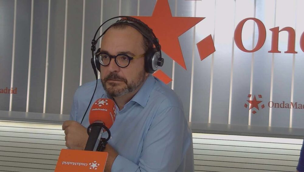 Colmenarejo en uno de sus programas en Onda Madrid