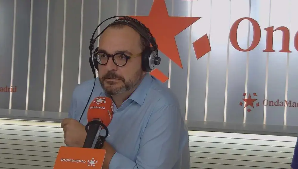 Colmenarejo en uno de sus programas en Onda Madrid