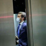 El líder del Partido Popular, Pablo Casado