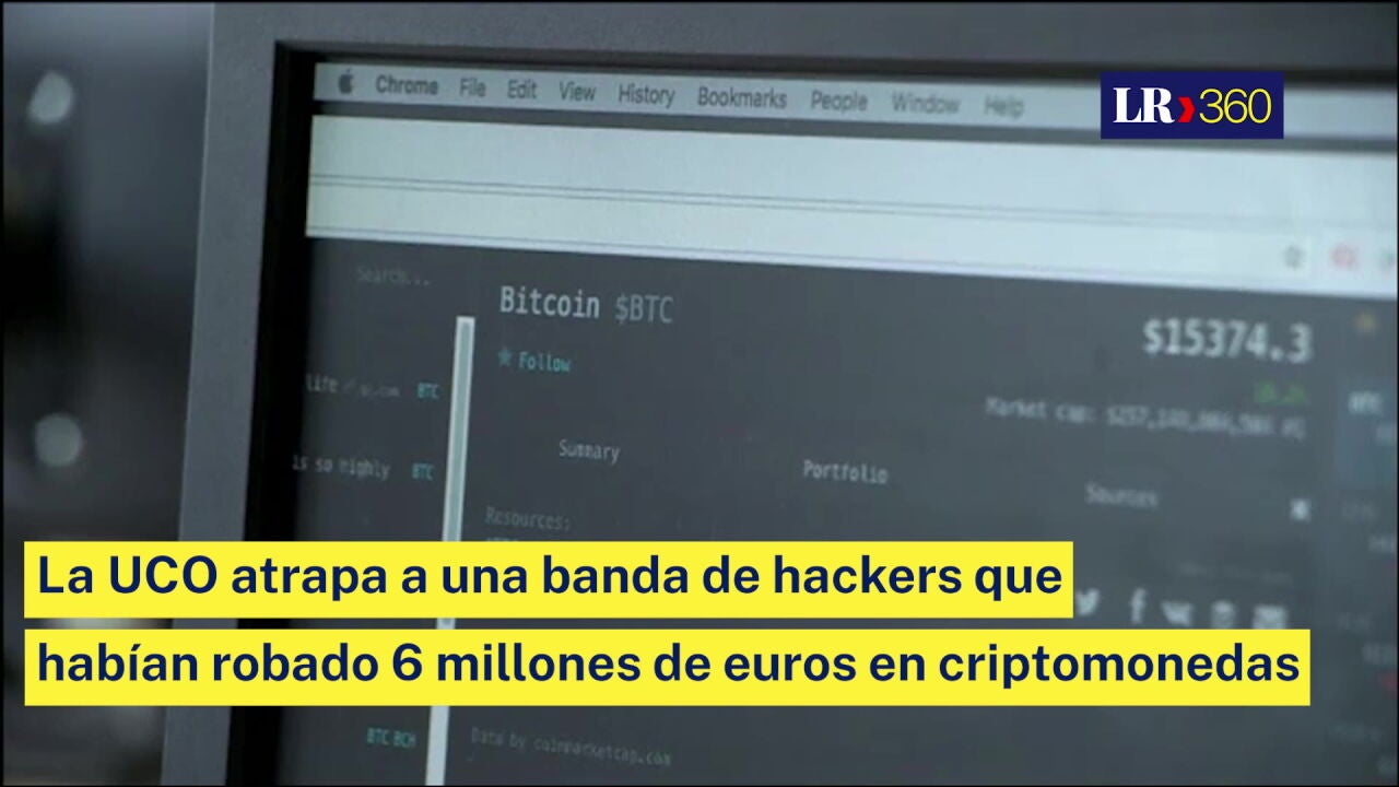 La Uco Atrapa A Una Banda De Hackers Que Habían Robado 6 Millones De Euros  En Criptomonedas