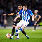 Igor Zubeldia con la Real Sociedad.