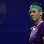 Rafa Nadal mostró su contrariedad por el comportamiento de Zverev en Acapulco.