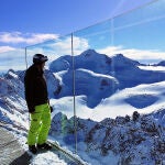 Café 3440, en Pitztal, el más alto de toda Austria, estación superior del Hinterer Brunnenkogel situada a 3.440 m