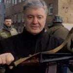 Imagen de una entrevista realizada por la cadena estadounidense CNN al ex presidente Petro Poroshenko | Captura de pantalla / CNN