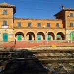 Estación de tren de Torralba, en Soria