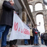 El Foro Social de Segovia convoca una concentración bajo el lema "No a la Guerra"