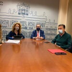 Grupo de trabajo en el Ayuntamiento de Salamanca