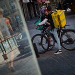 Riders en las calles de Madrid