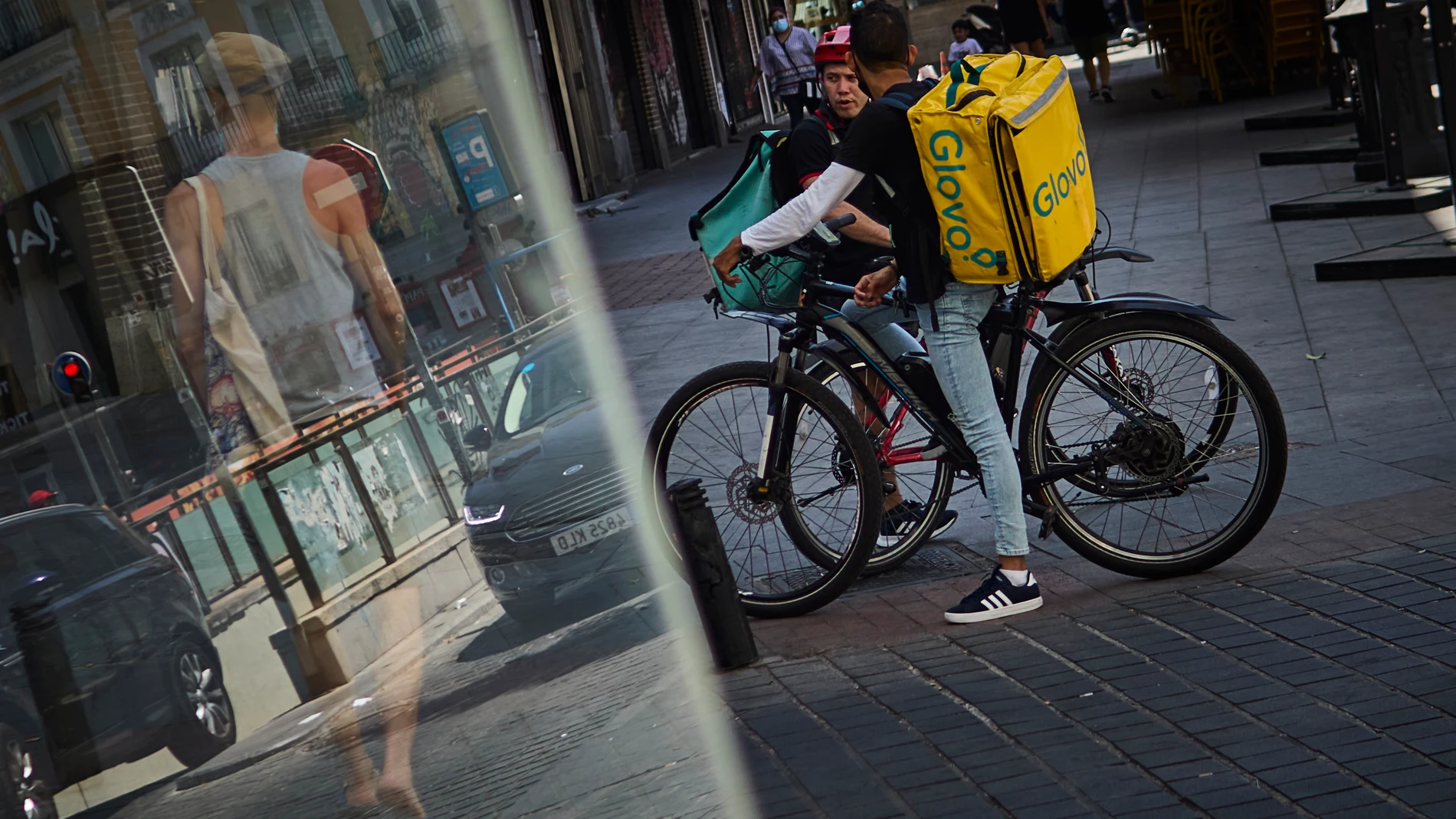 Riders en las calles de Madrid