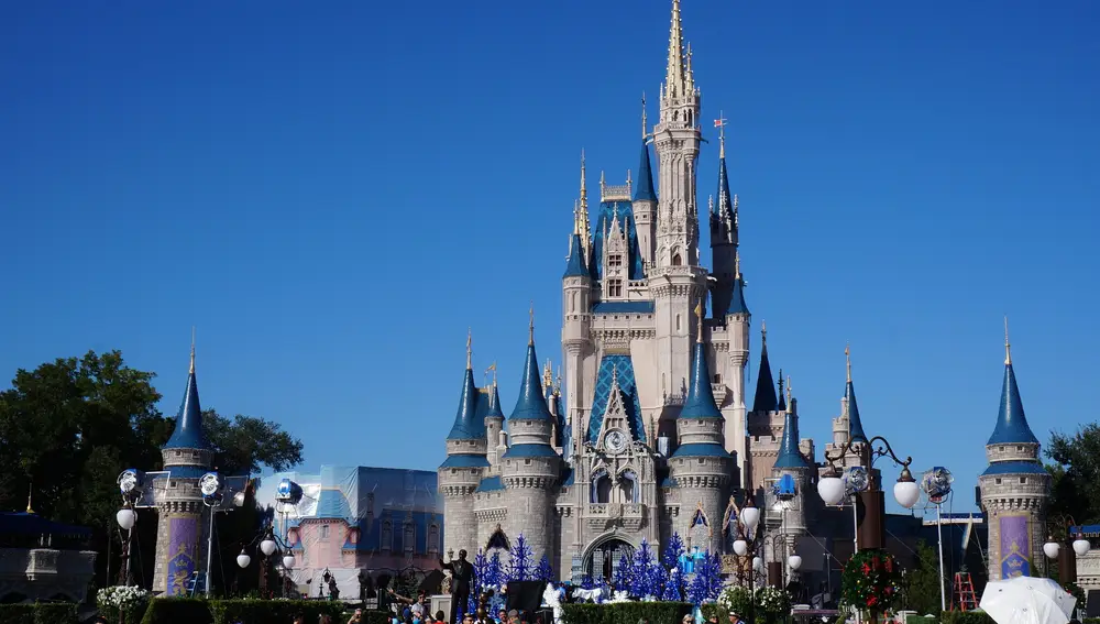 Castillo de "la Cenicienta" de DisneyWorld, en Orlando, Florida