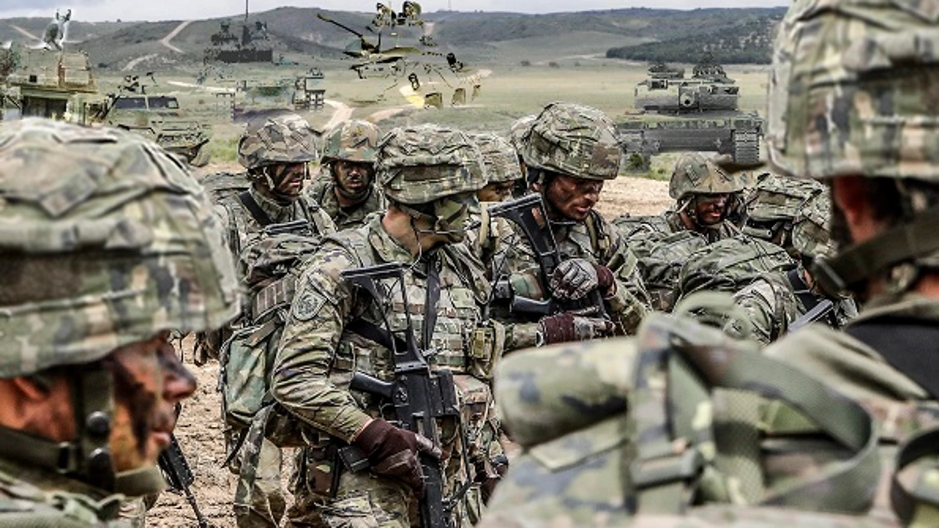 Miembros de la Brigada Guadarrama