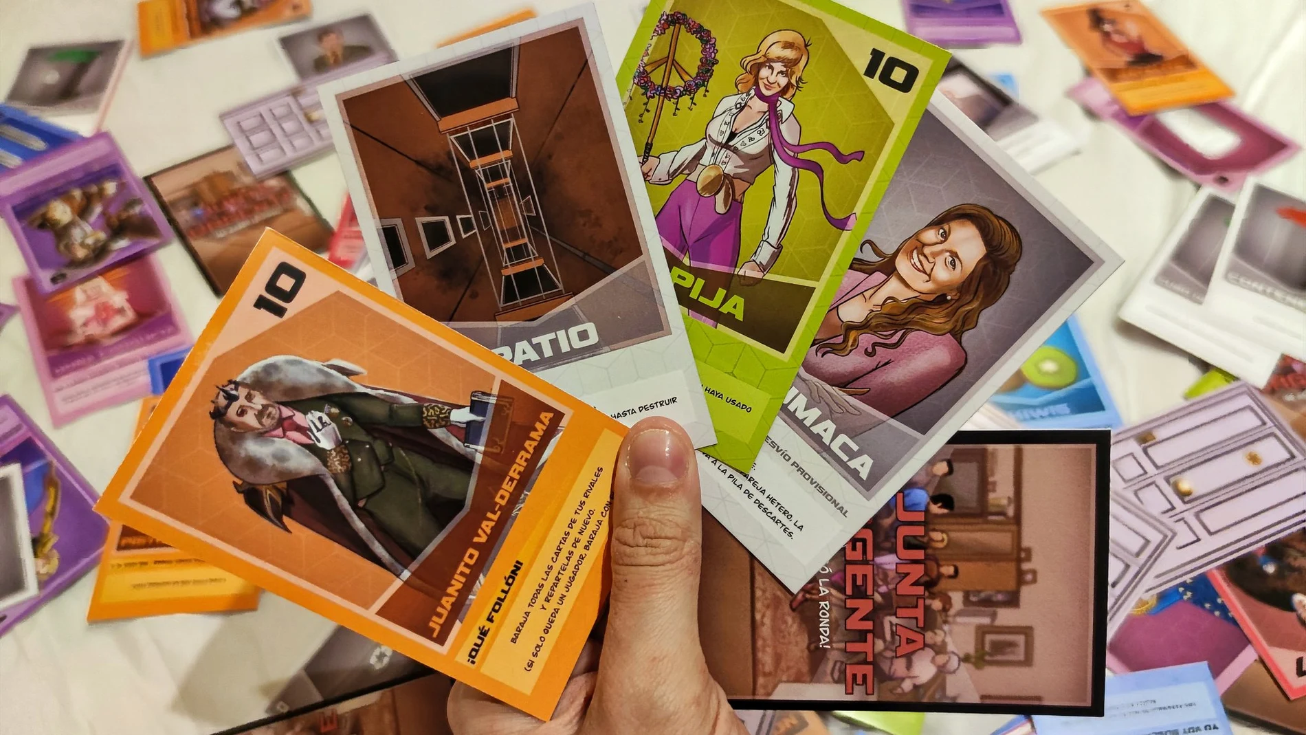 Primeras imágenes del juego de mesa, aún no oficial