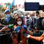 Margarita Robles asiste en Líbano al traspaso a España del mando de la misión de la ONU