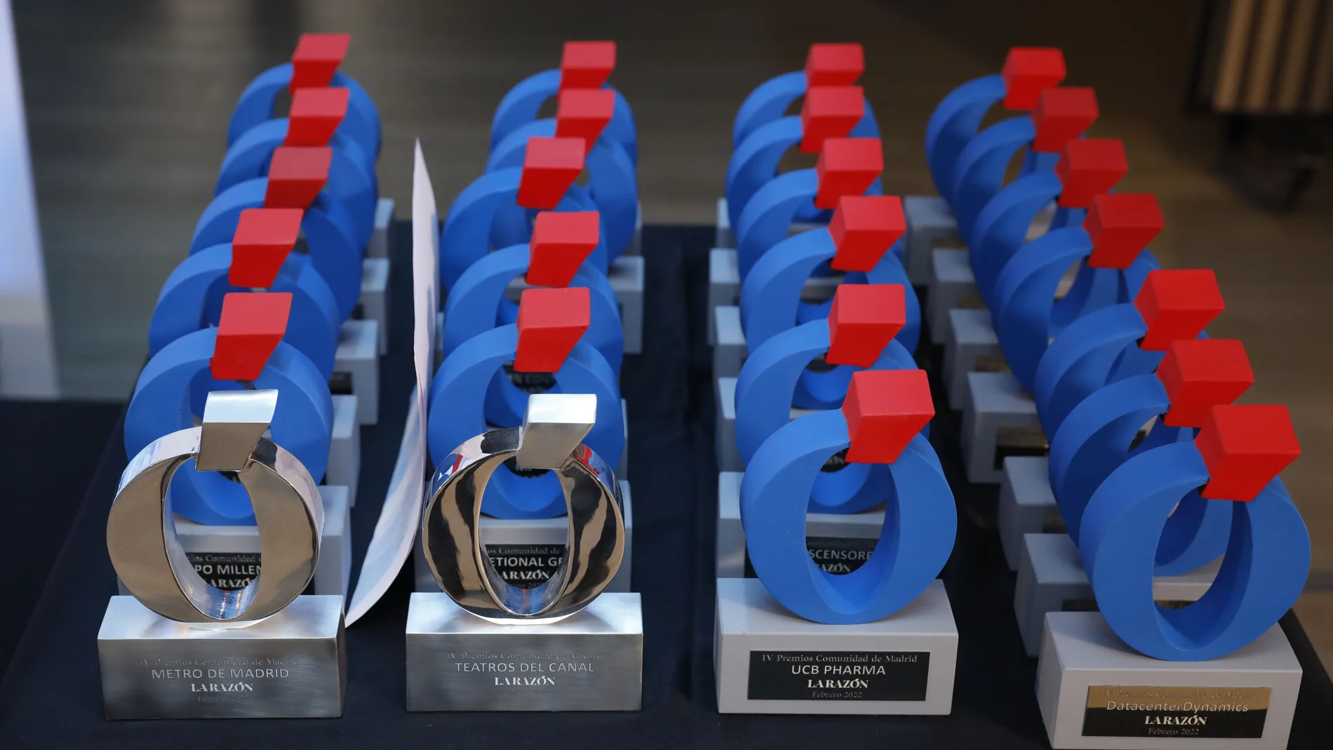 Detalle de los premios que se repartirán este miércoles