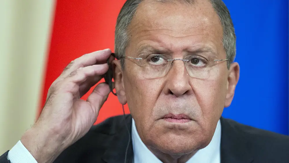 El ministro de Exteriores ruso, Sergei Lavrov