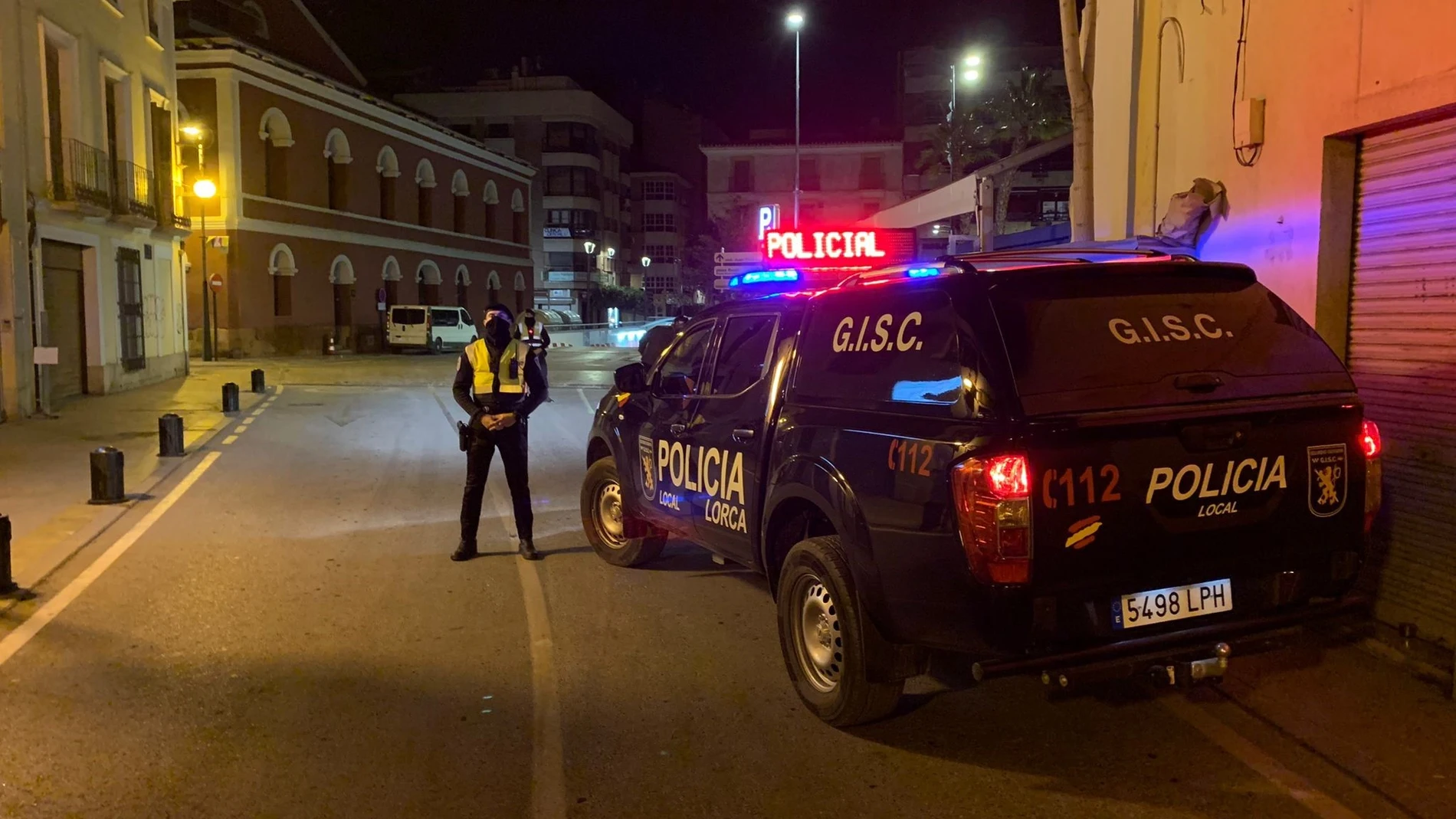 Imagen de la Policía Local de Lorca