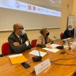 La rectora de la Universidad Pontificia de Salamanca, Mirian Cortés, durante las jornadas