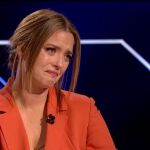 María Casado se emocionó ante Pedro Ruiz