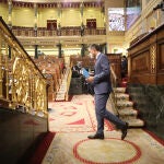 02/03/22. Madrid. Congreso diputados El presidente del Gobierno Pedro Sánchez, comparece en el Congreso de los Diputados para dar cuenta de la posición ante la invasión de Rusia a Ucrania. @Cipriano Pastrano