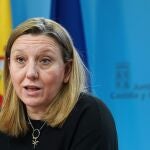 La consejera de Familia e Igualdad de Oportunidades, Isabel Blanco