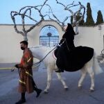 Recreación histórica de la llegada de la reina Juana a Tordesillas