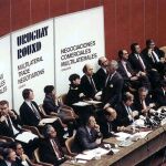 La Ronda de Uruguay fue la octava ronda de las negociaciones comerciales multilaterales llevadas a cabo en el marco del Acuerdo General sobre Aranceles Aduaneros y Comercio desde 1986 a 1994