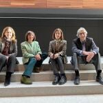 De izquierda a derecha: Matilde Alonso, Helena Castán, Azucena Escudero y Benjamín Sahelices