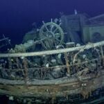 Una imagen de los restos del 'Endurance' bajo el mar DPA/EUROPA PRESS 09/03/2022 ONLY FOR USE IN SPAIN