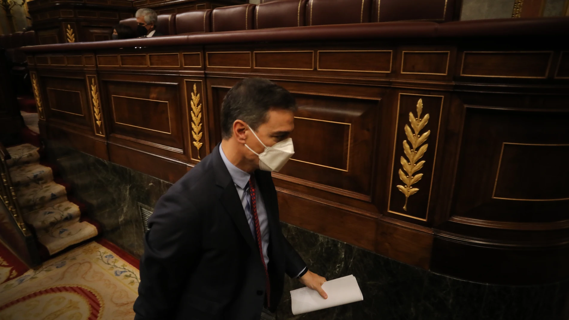 Pedro Sánchez, en la sesión de control al Gobierno del Congreso de los Diputados
